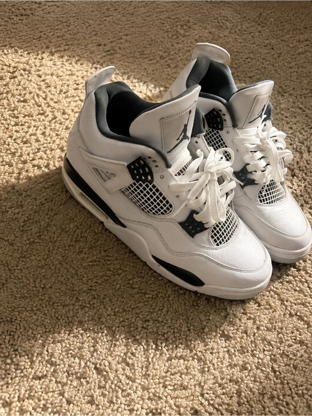 Air Jordan 4 Oxford green